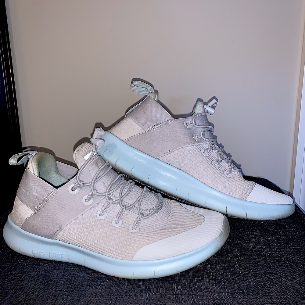 Blue & Grey Nike Free Run